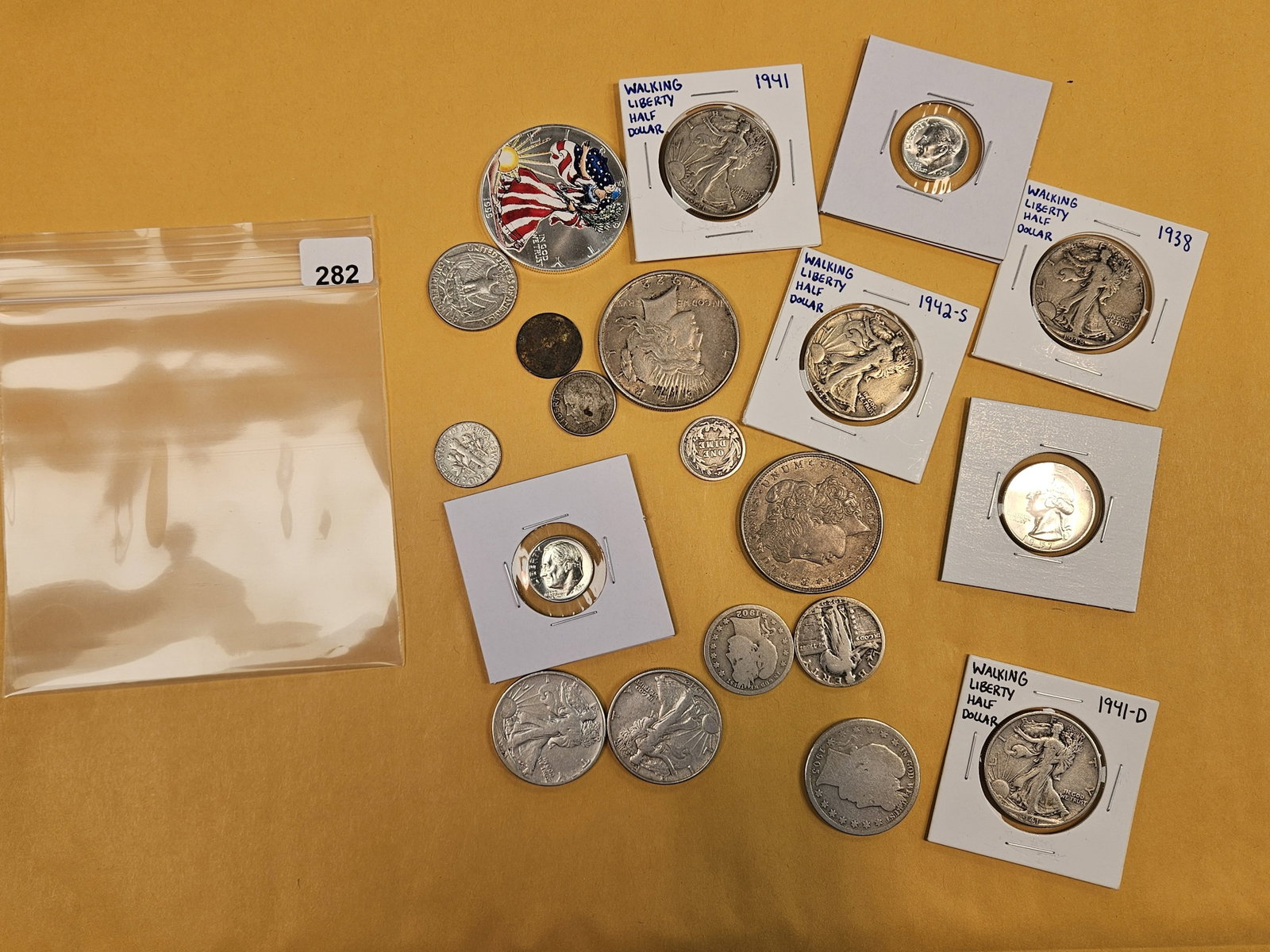Better Than Junk Silver: Nice US Silver Coinage mix. All 90 or 99% silver