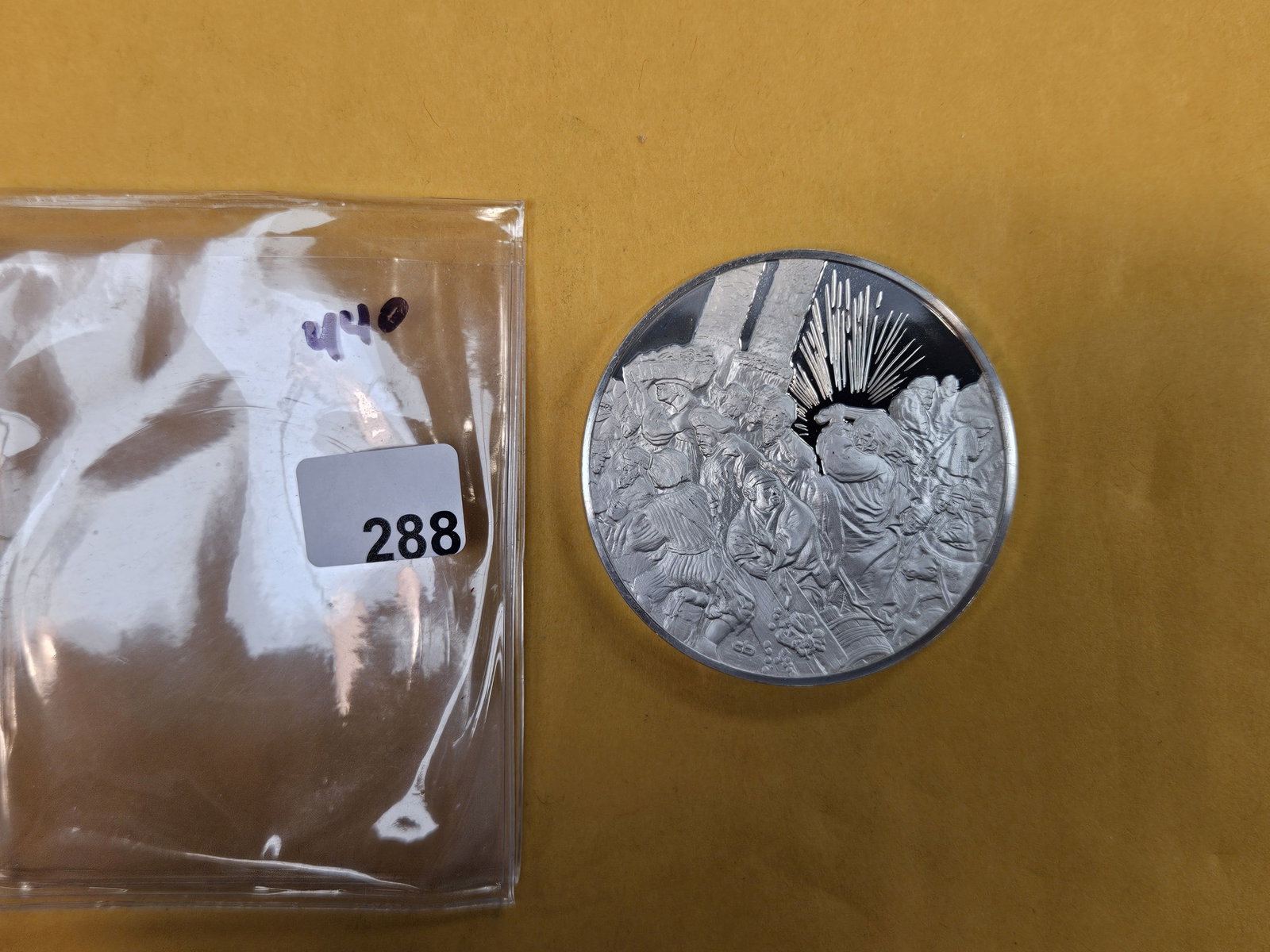 GEM Proof Deep Cameo Sterling Silver Rembrandt round (1 of 2)