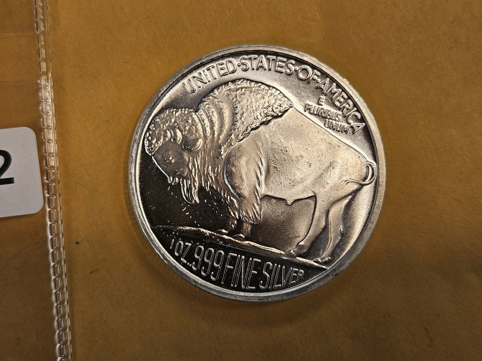 One Troy ounce .999 fine silver art round - 2