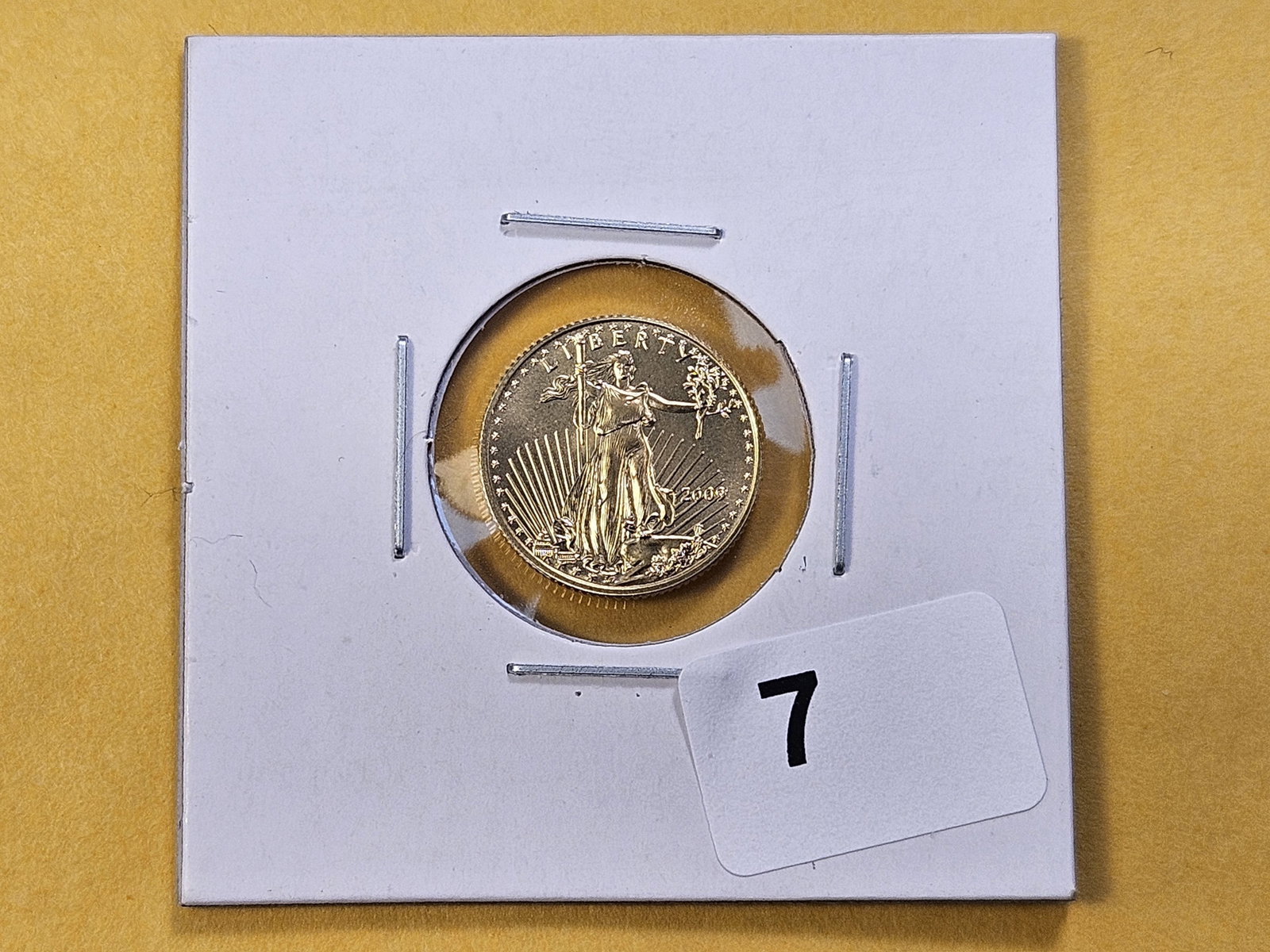 GOLD! GEM Brilliant Uncirculated 2009 Five Dollar Gold American Eagle - 2