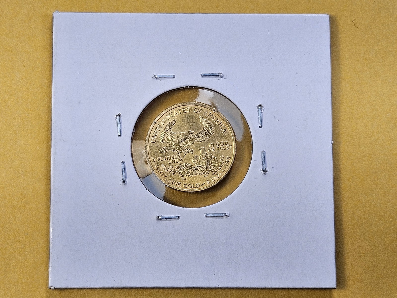 GOLD! GEM Brilliant Uncirculated 2005 Five Dollar Gold American Eagle - 3