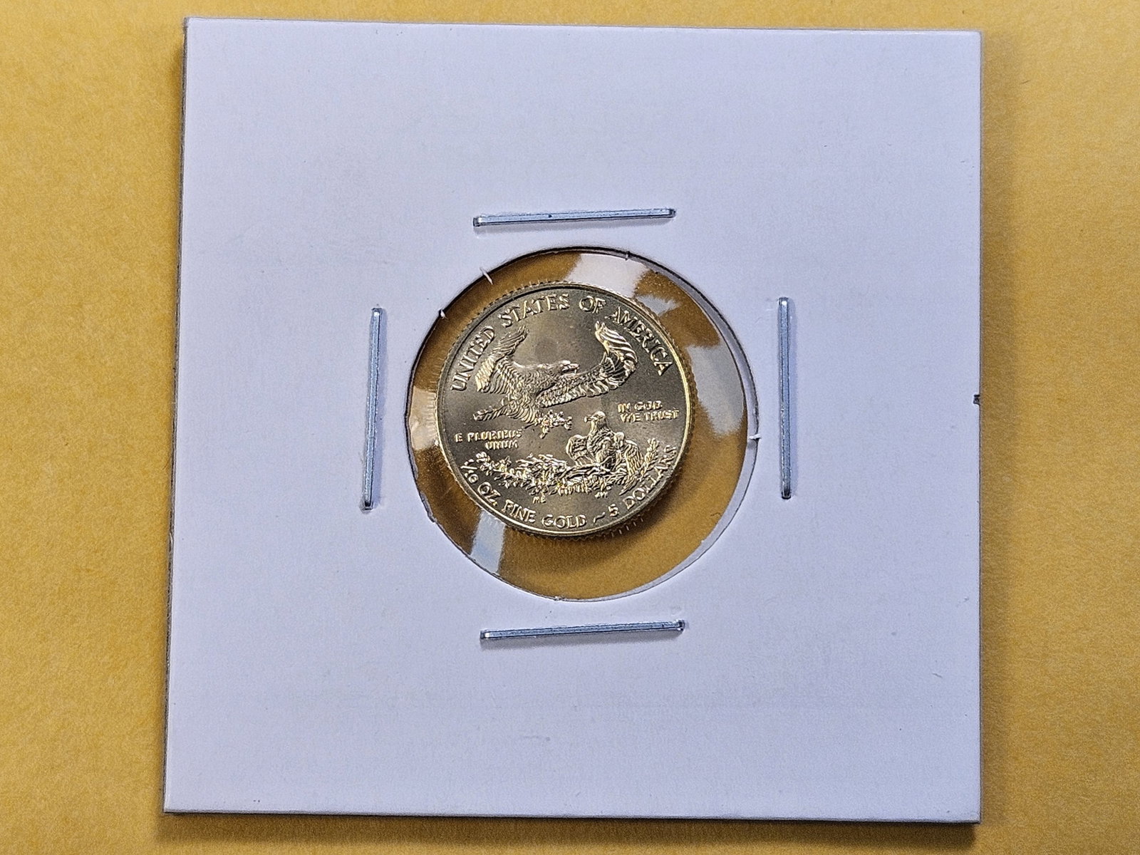 GOLD! GEM Brilliant Uncirculated 2009 Five Dollar Gold American Eagle - 3
