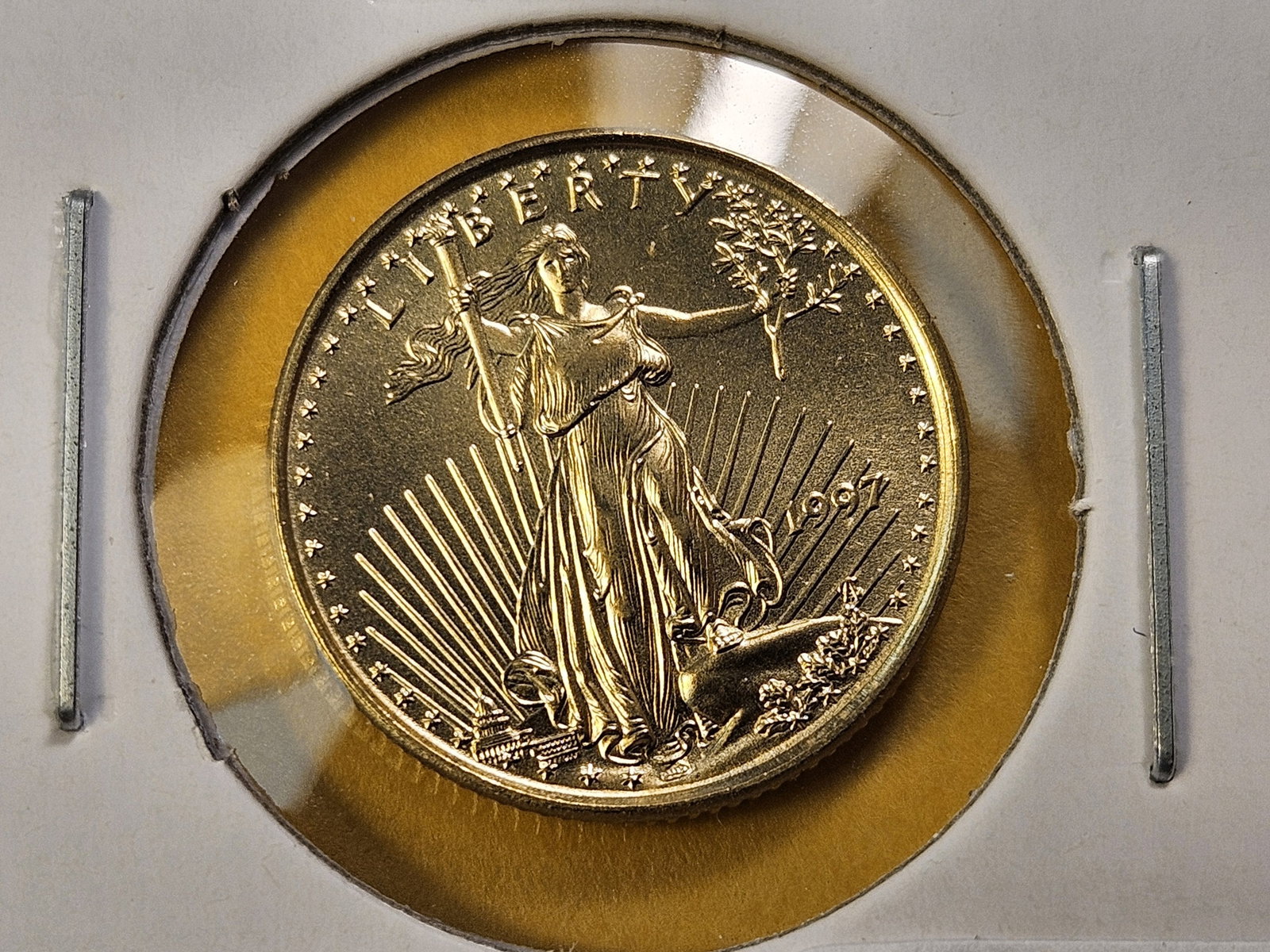 GOLD! GEM Brilliant Uncirculated 1997 Five Dollar Gold American Eagle (1 of 4)
