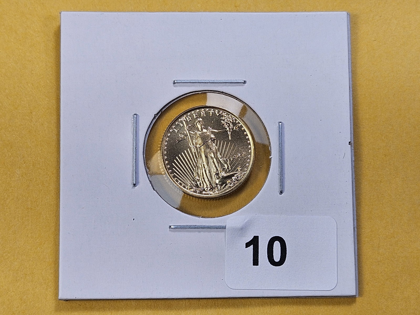 GOLD! GEM Brilliant Uncirculated 1997 Five Dollar Gold American Eagle - 2