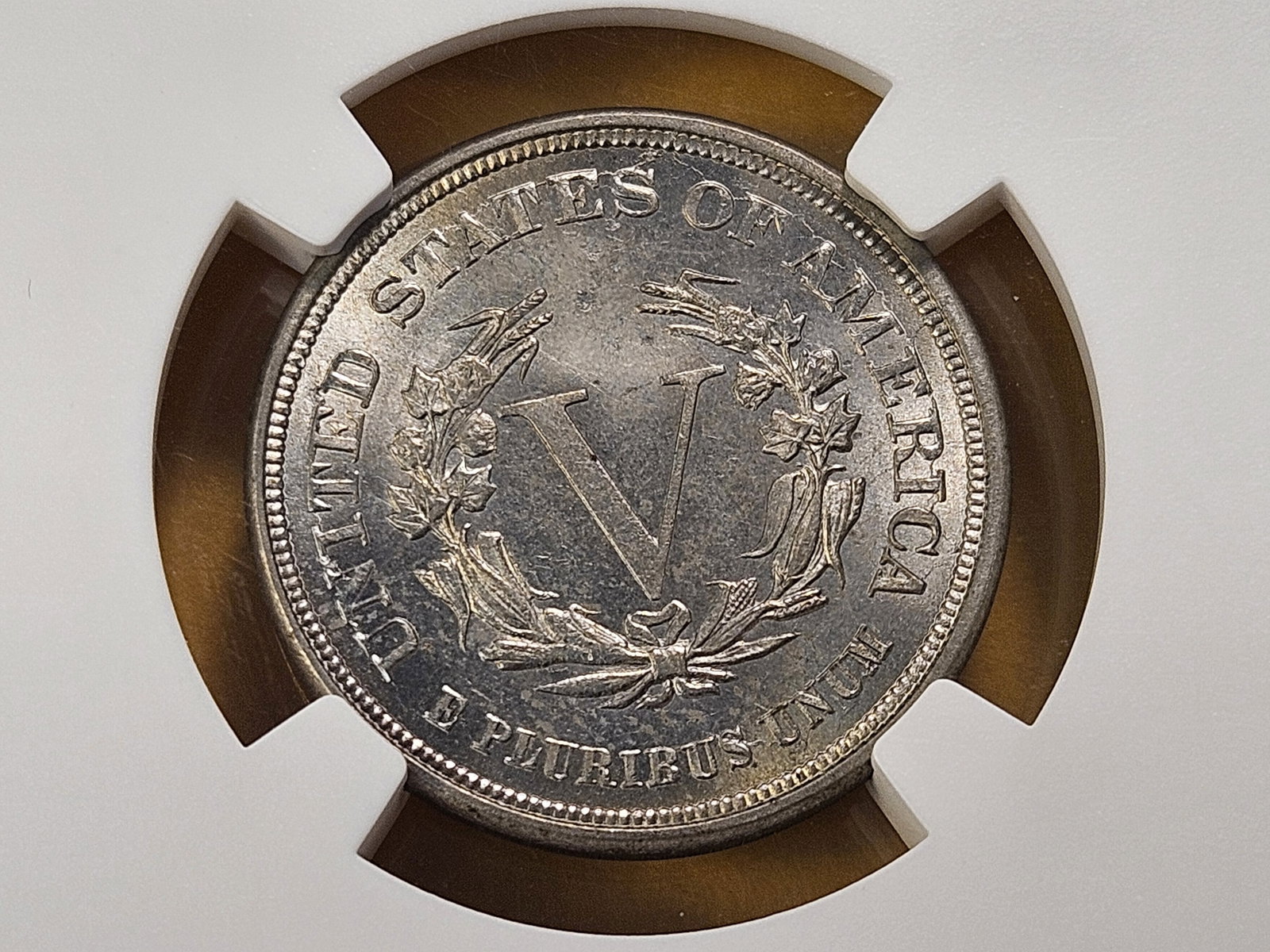 NGC 1883 No Cents Liberty Nickel in Mint State 64 - 4