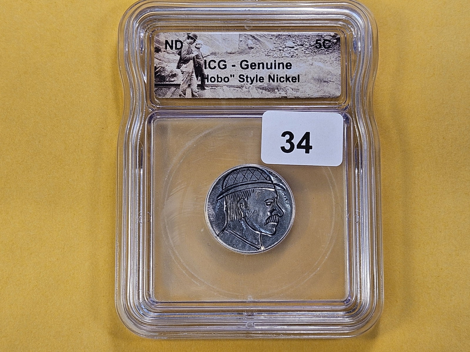 WOW! ICG Hobo Nickel in Genuine - 2
