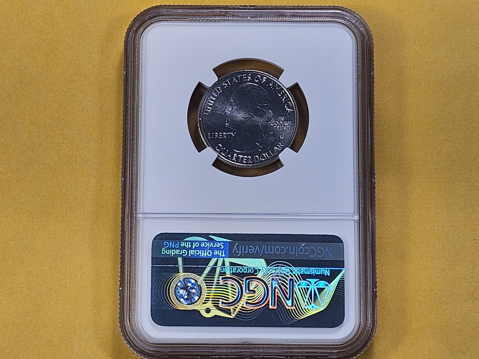NGC 2019-W Washington Quarter in Mint State 64 - 3