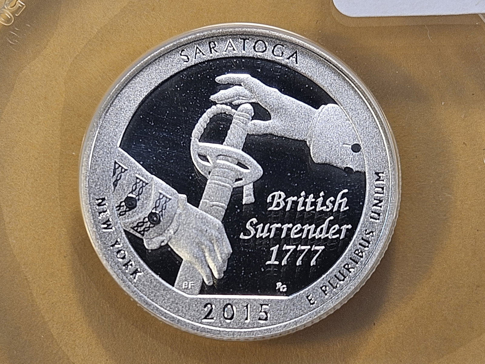 PERFECT GRADE! ANACS 2015-S Washington Silver Quarter in Proof 70 Deep Cameo: Perfect Grade!