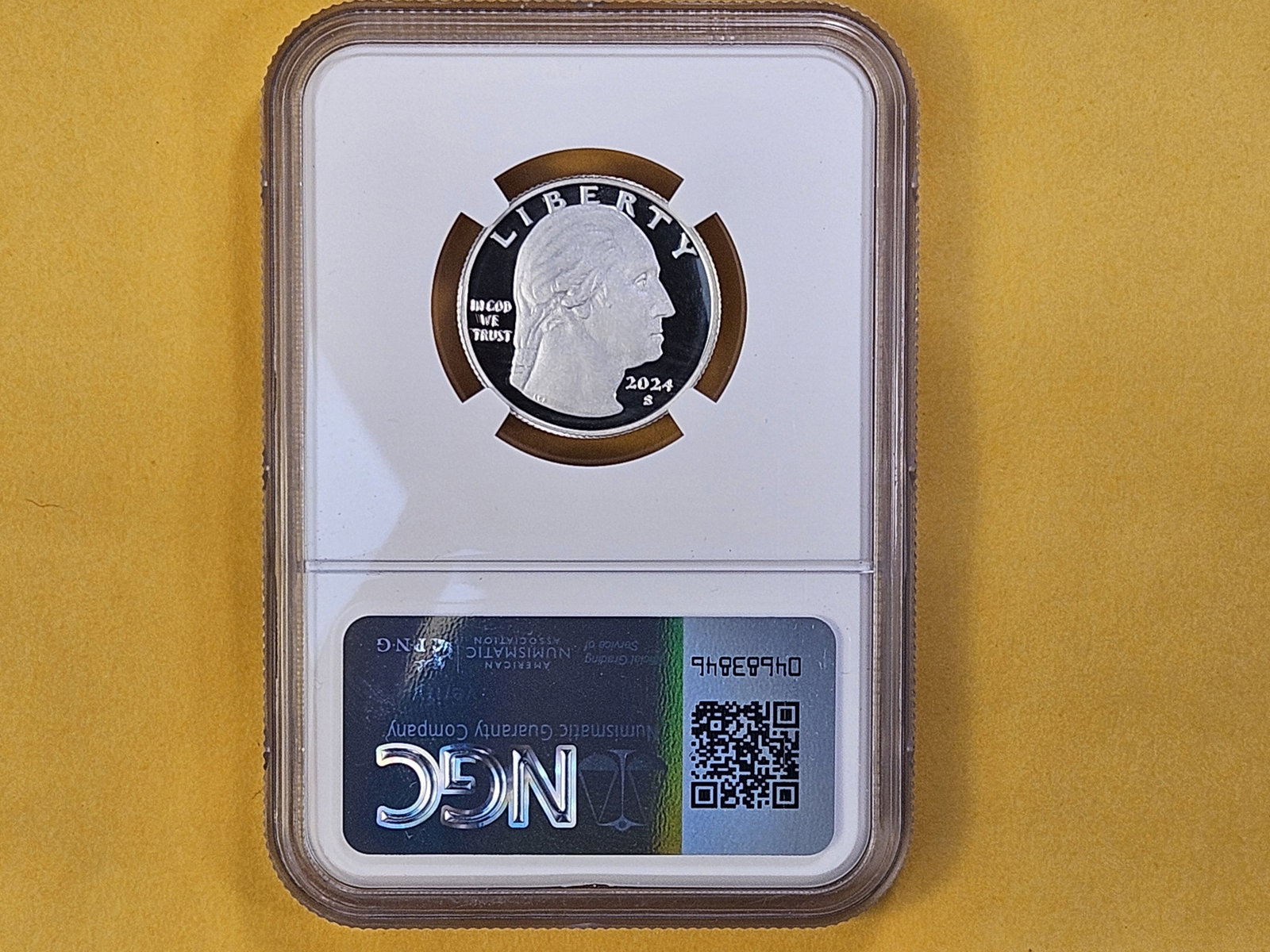 PERFECT GRADE! NGC 2024-S Washington Silver Quarter in Proof 70 Ultra Cameo - 3