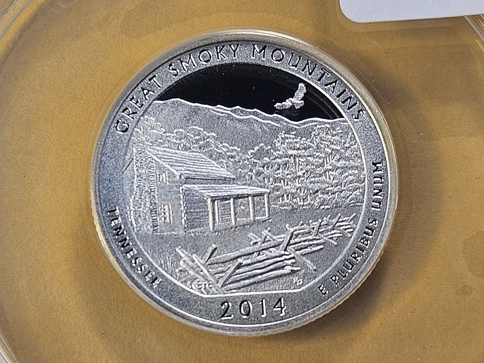 PERFECT GRADE! ANACS 2014-S Washington Silver Quarter in Proof 70 Deep Cameo: First Strike Coin! Perfect Grade!