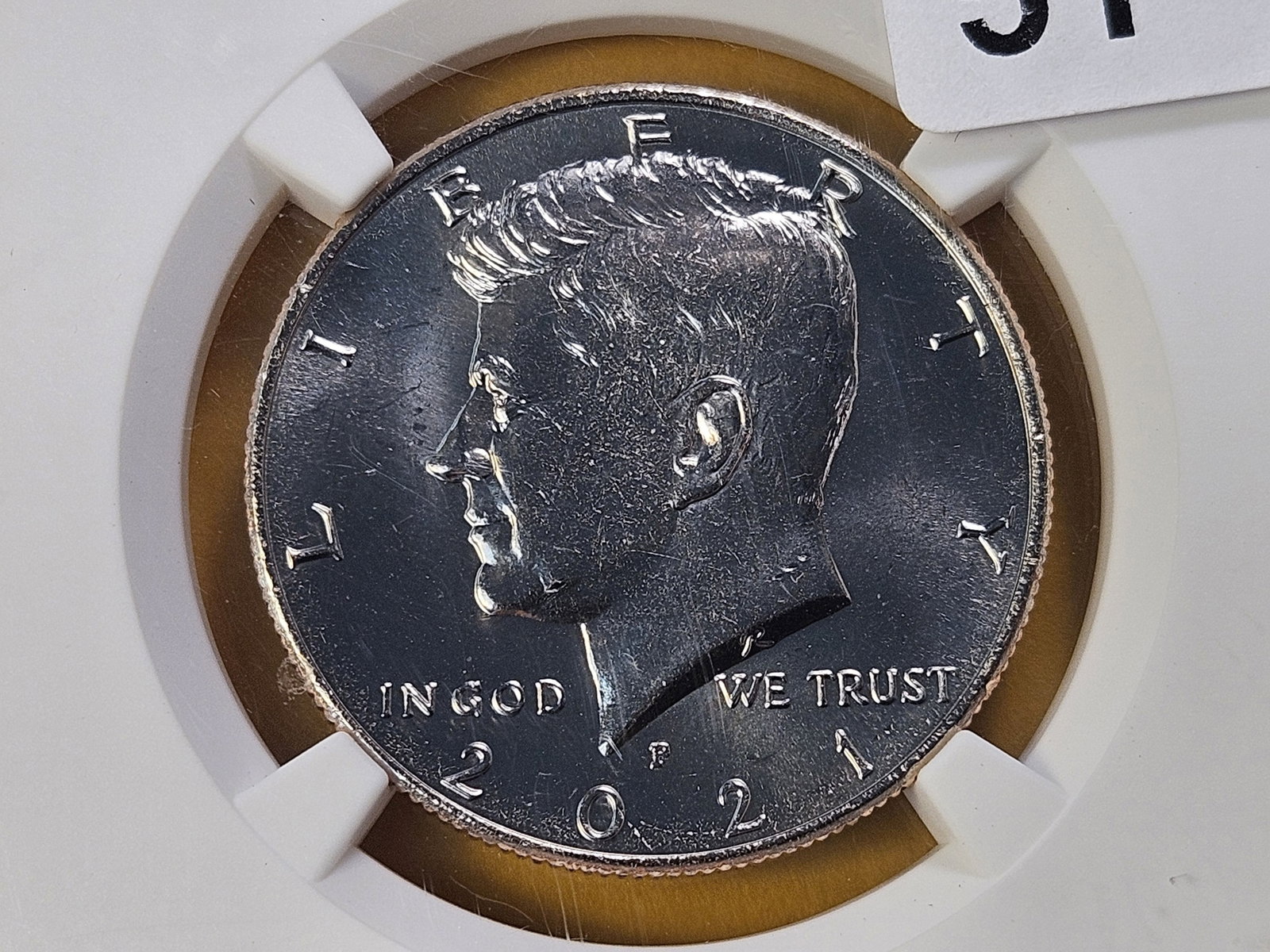 NGC 2021 Kennedy Half Dollar in Brilliant Uncirculated (1 of 4)