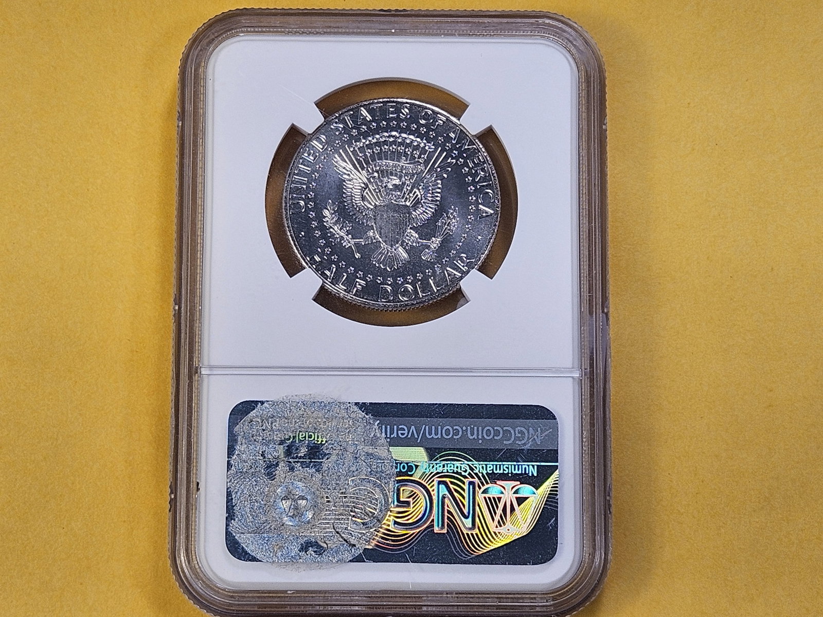 NGC 2021 Kennedy Half Dollar in Brilliant Uncirculated - 3
