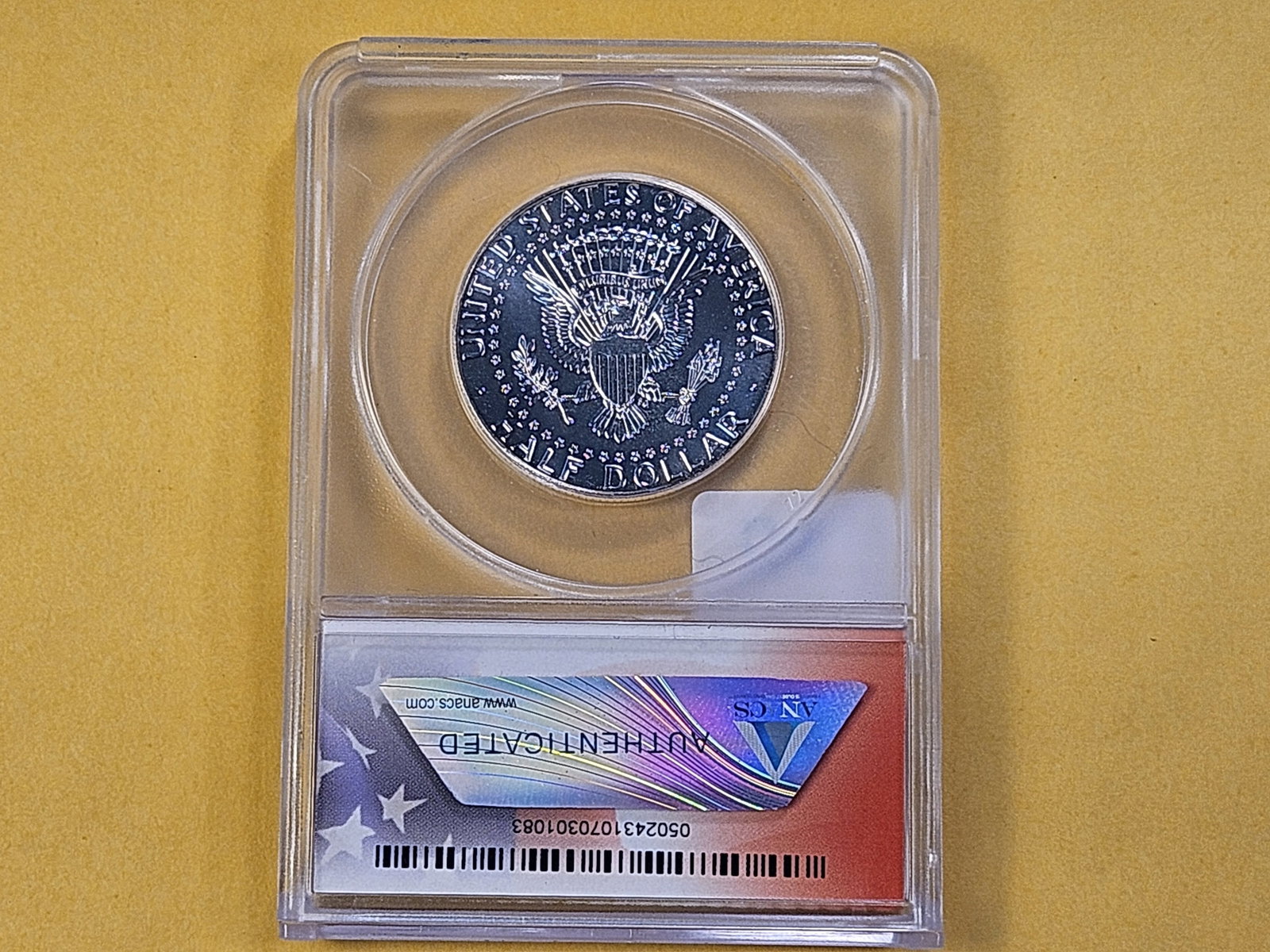 SUPERB GEM! ANACS 2025 Kennedy Half Dollar in Mint State 68 - 3