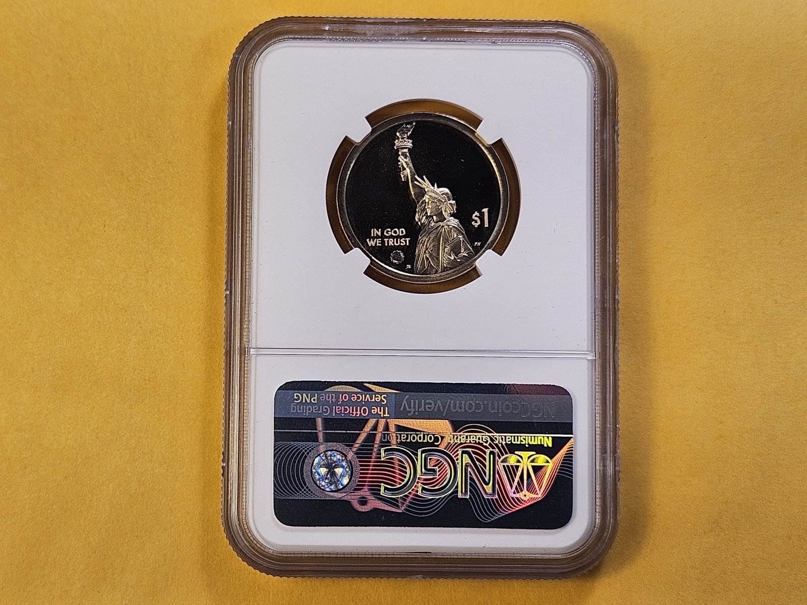 PERFECT GRADE! 2019-S American Innovation Dollar in Proof 70 Ultra Cameo - 3