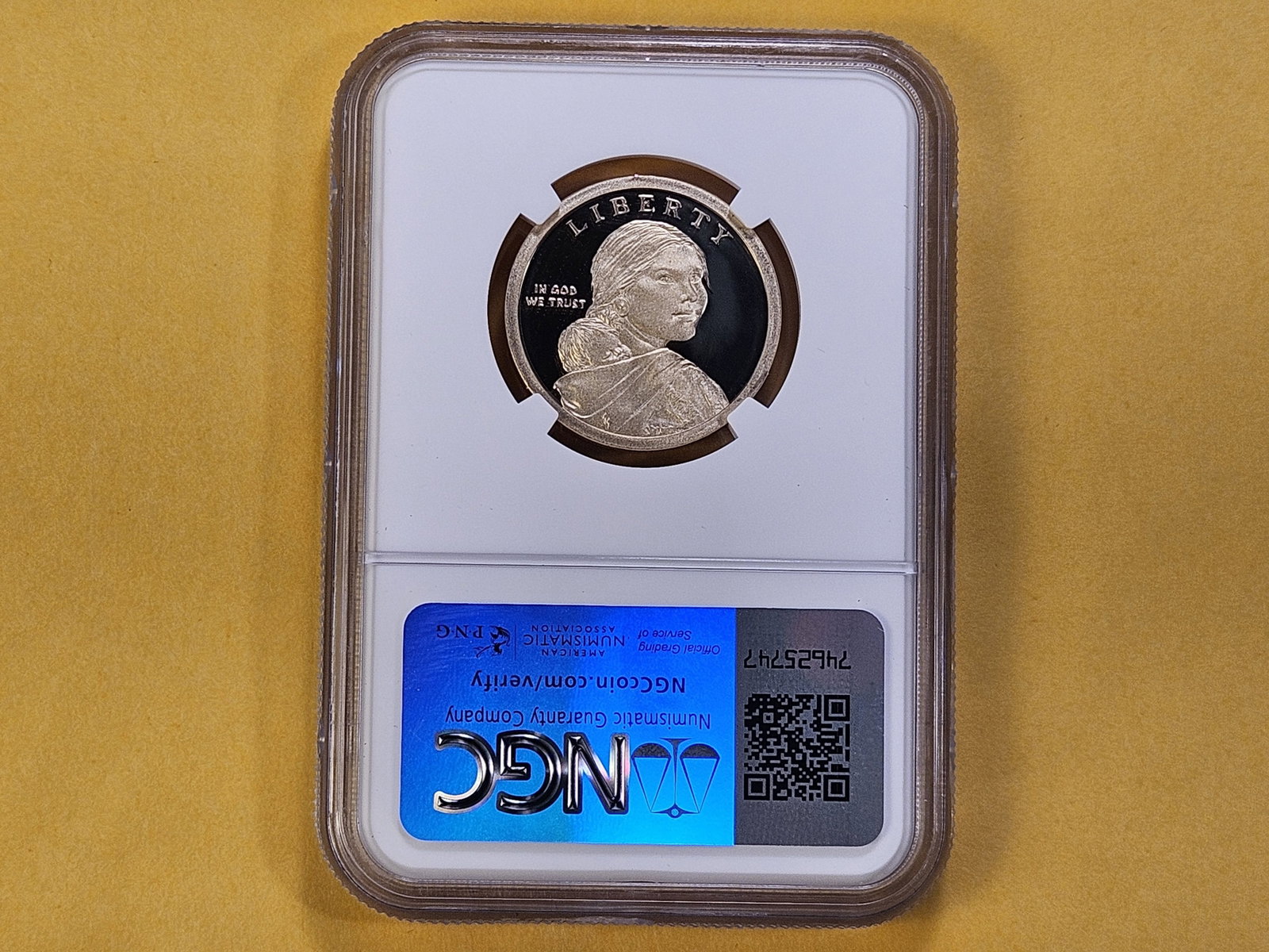 PERFECT GRADE! 2024-S Sacagawea Dollar in Proof 70 Ultra Cameo - 3