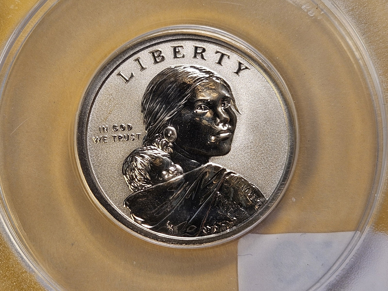 PERFECT GRADE! ANACS 2018-S Sacagawea Dollar in Reverse Proof 70 - 4