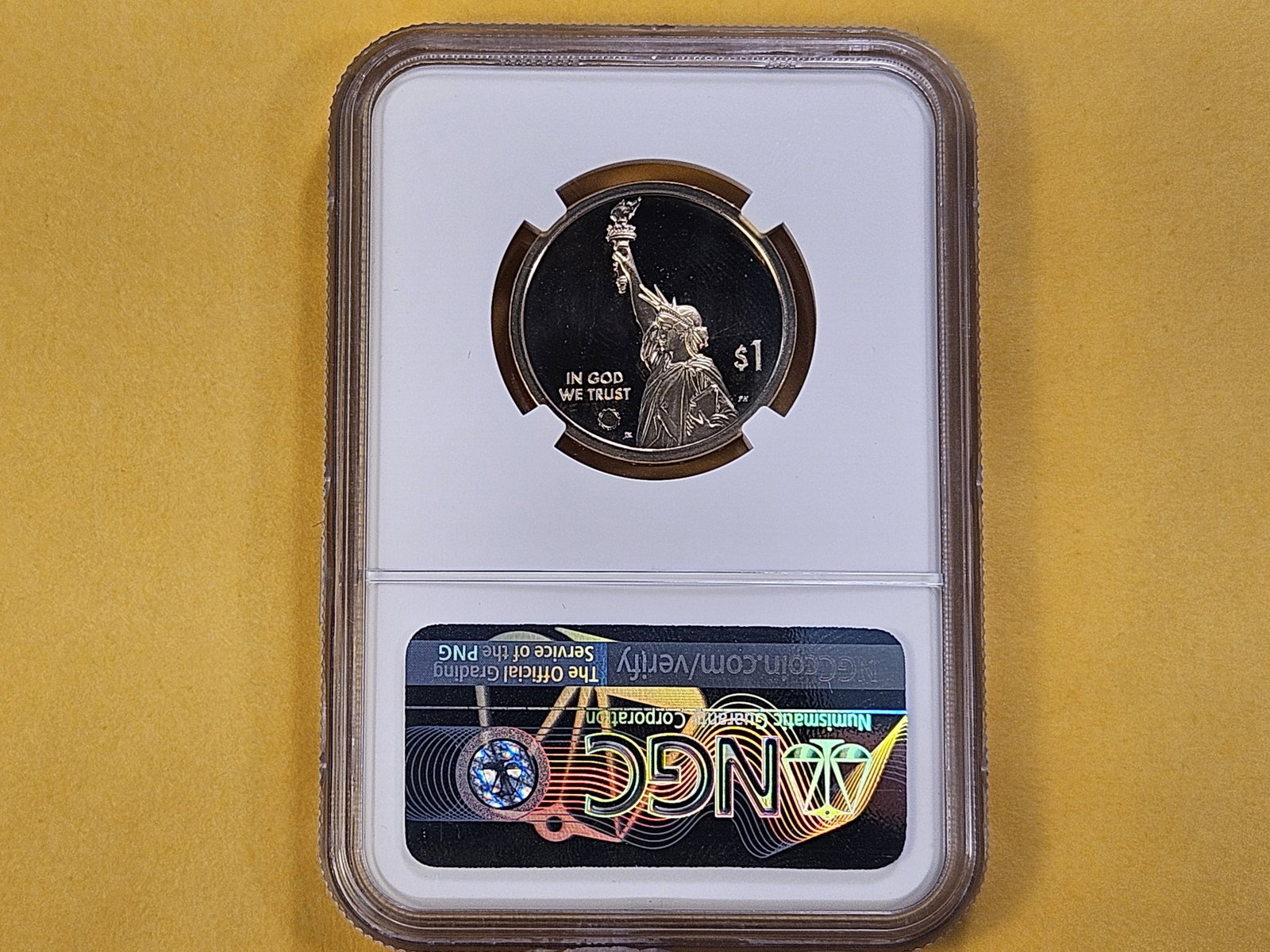 PERFECT GRADE! 2019-S American Innovation Dollar in Proof 70 Ultra Cameo - 3