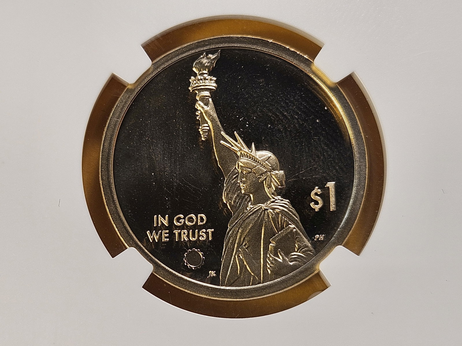 PERFECT GRADE! 2019-S American Innovation Dollar in Proof 70 Ultra Cameo - 4