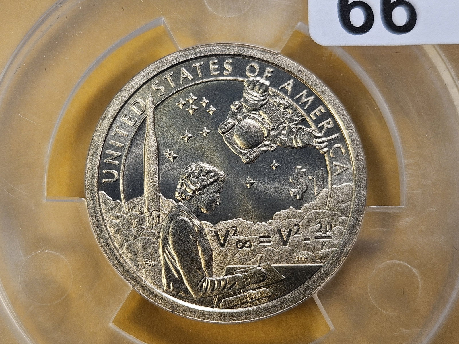PERFECT GRADE! ANACS 2019 Sacagawea in Enhanced Uncirculated 70: Perfect Grade! In Day One Holder