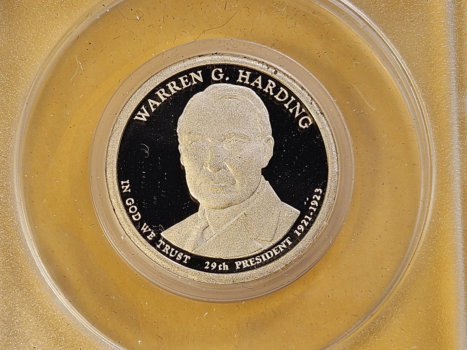 PERFECT GRADES! Two ANACS 2014-S Presidential Dollars in Proof 70 Deep Cameo - 2