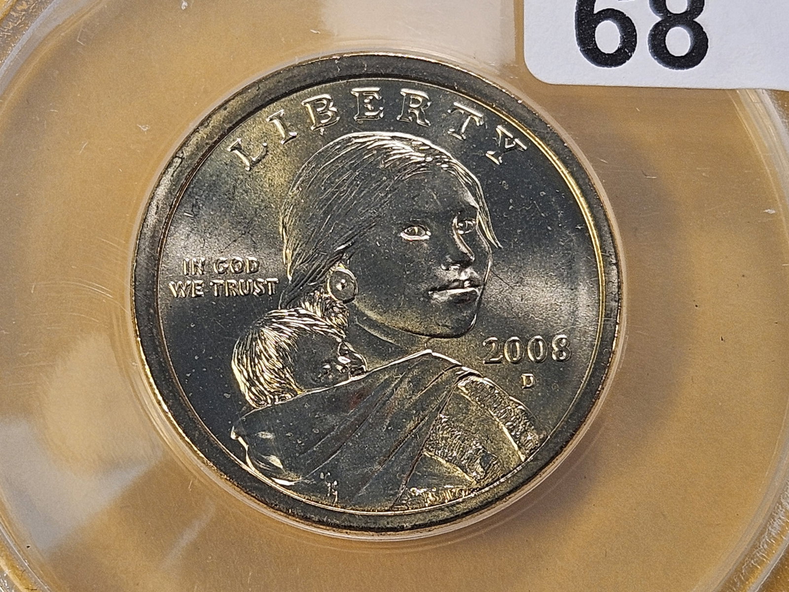 SUPERB GEM! Two ANACS Sacagawea Dollars in Mint State 67 - 2