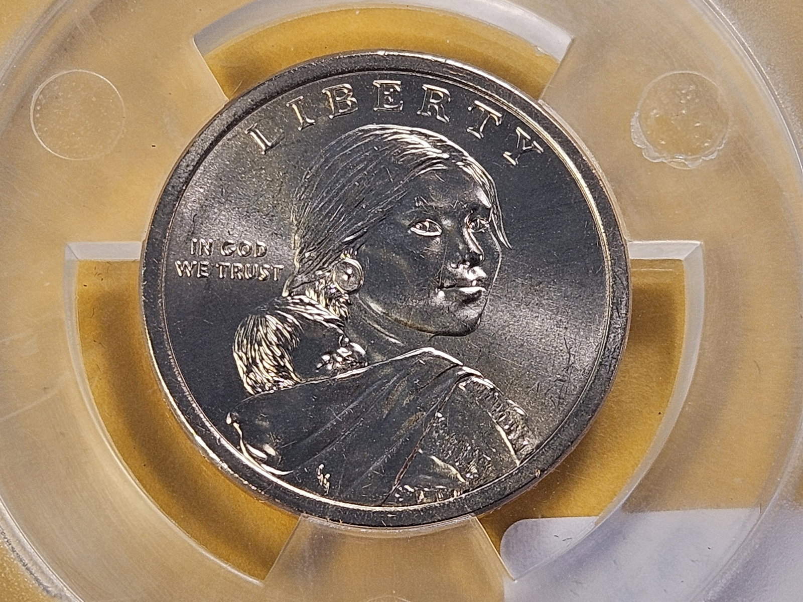 SUPERB GEM! Two ANACS Sacagawea Dollars in Mint State 68 - 5
