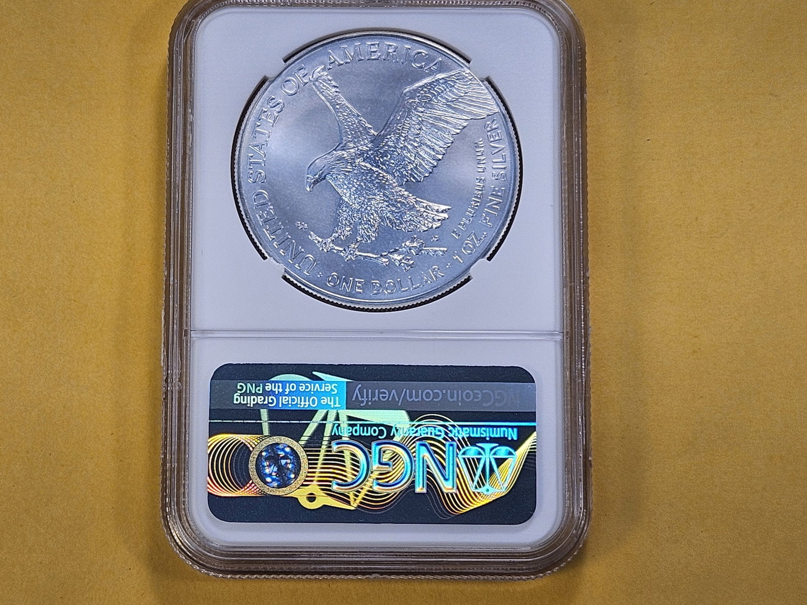 PERFECT GRADE! 2022 American Silver Eagle in Mint State 70 - 3