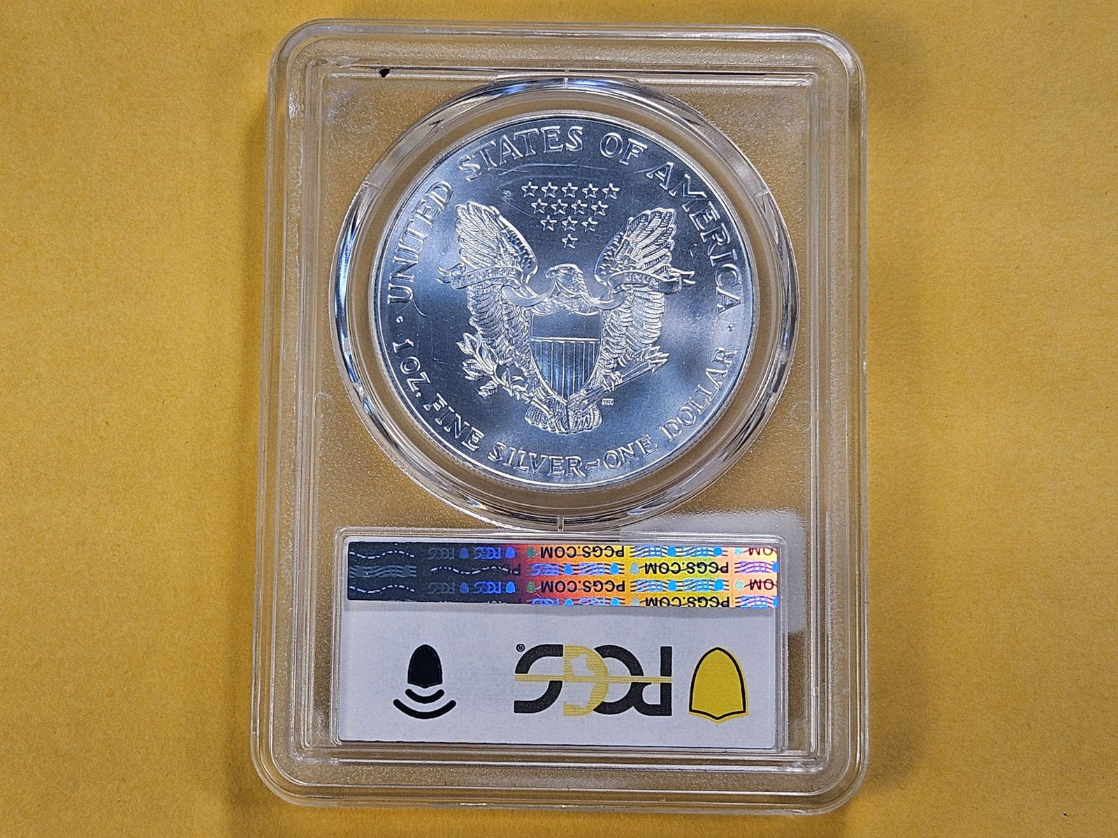 SUPERB GEM! 2000 American Silver Eagle in Mint State 69 - 3