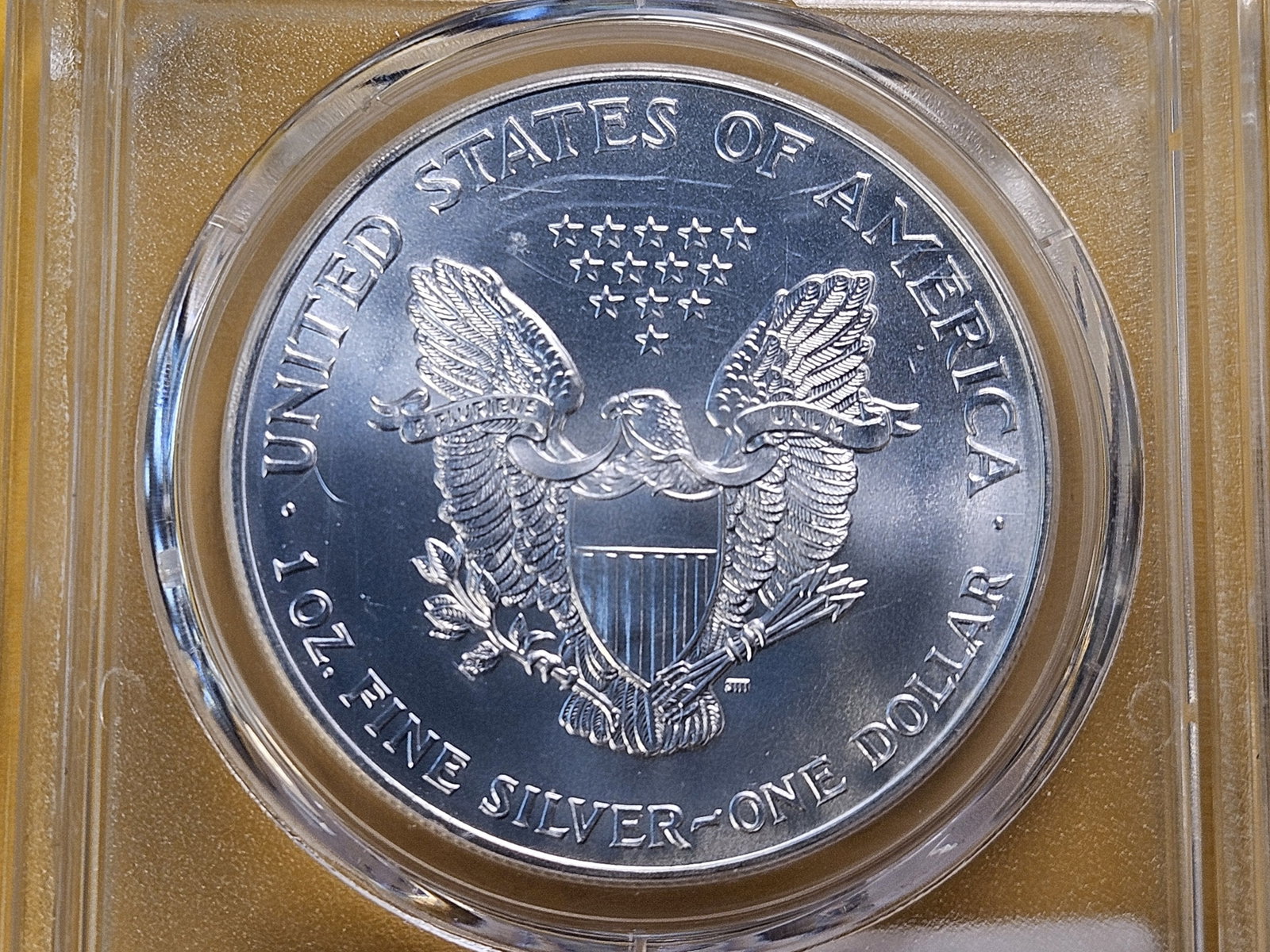 SUPERB GEM! 2000 American Silver Eagle in Mint State 69 - 4