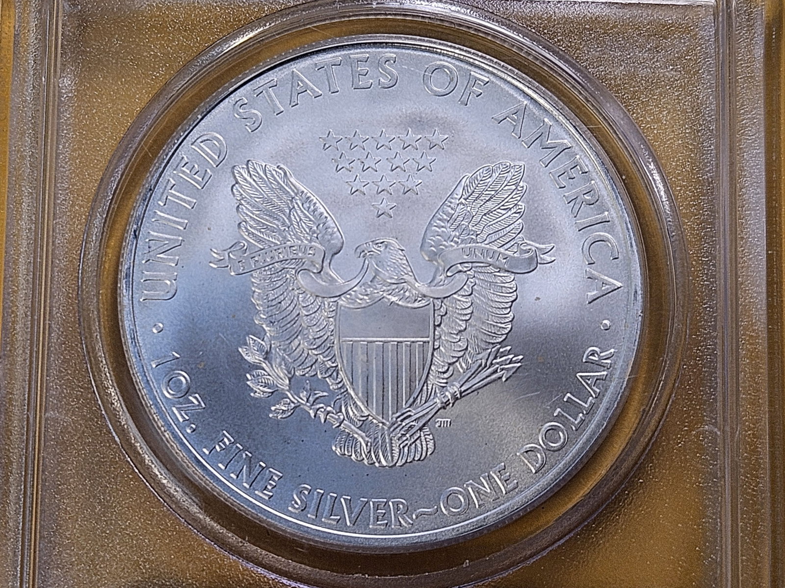 SUPERB GEM! PCGS 2010 American Silver Eagle in Mint State 69 - 4