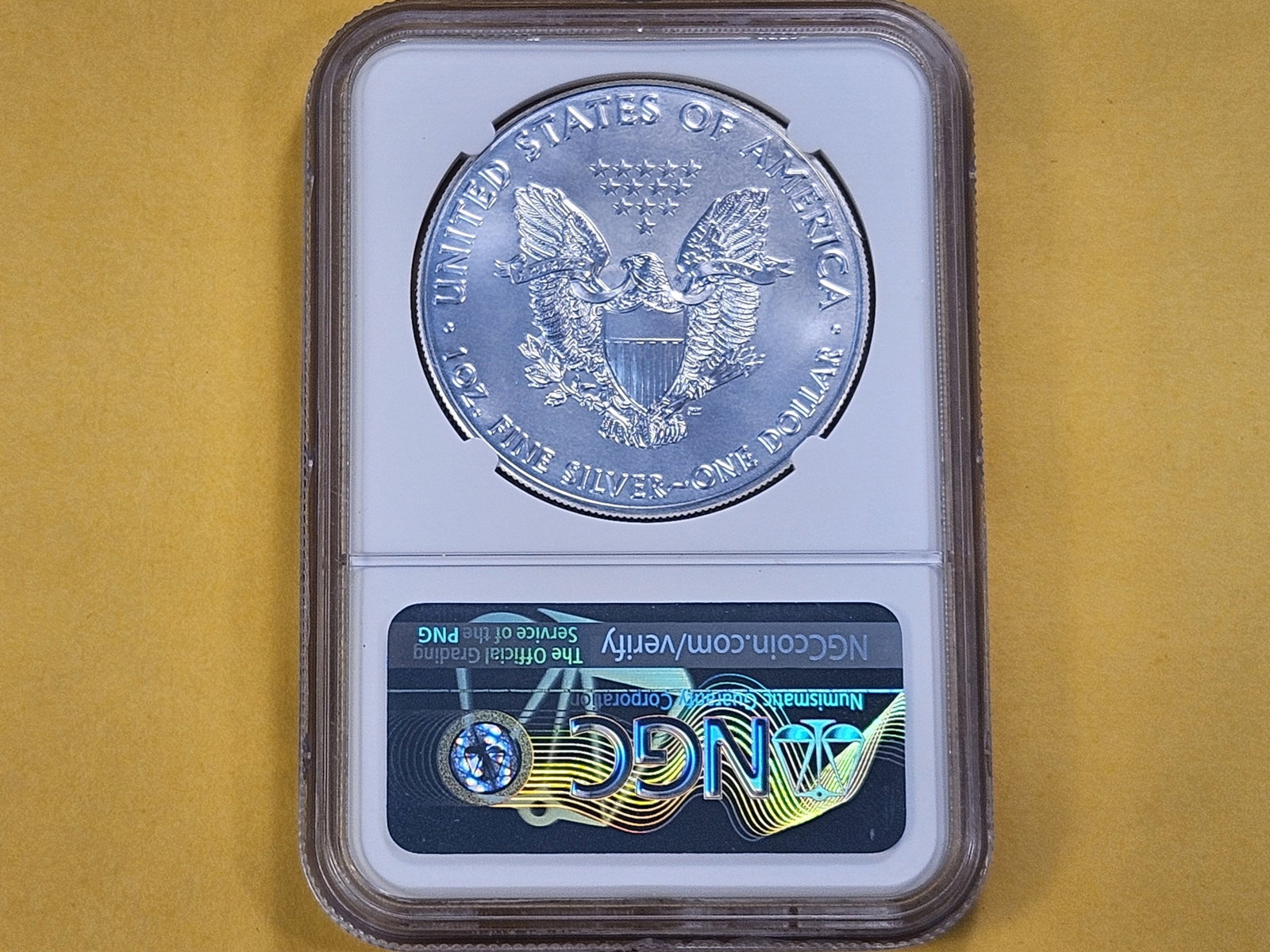 PERFECT GRADE! 2018 American Silver Eagle in Mint State 70 - 3