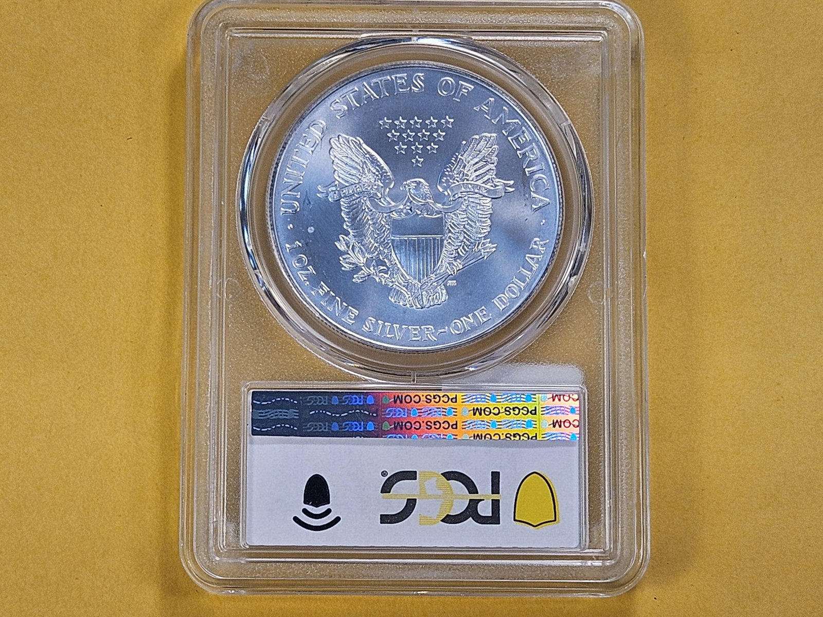 SUPERB GEM! 2000 American Silver Eagle in Mint State 68 - 3