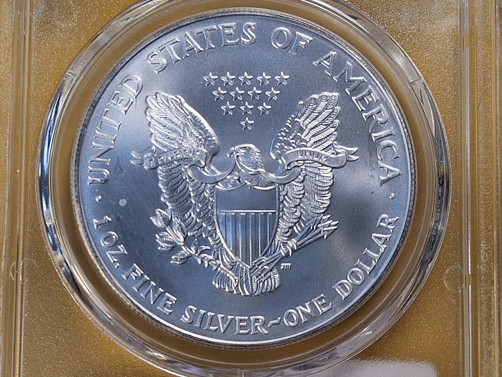 SUPERB GEM! 2000 American Silver Eagle in Mint State 68 - 4