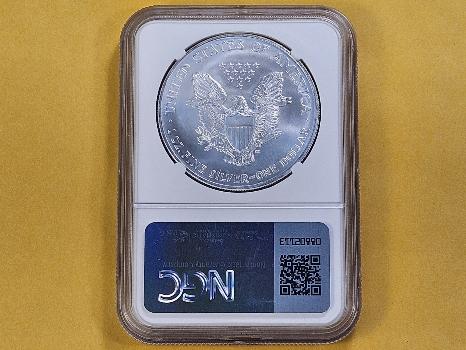 SUPERB GEM! 2003 American Silver Eagle in Mint State 69 - 3