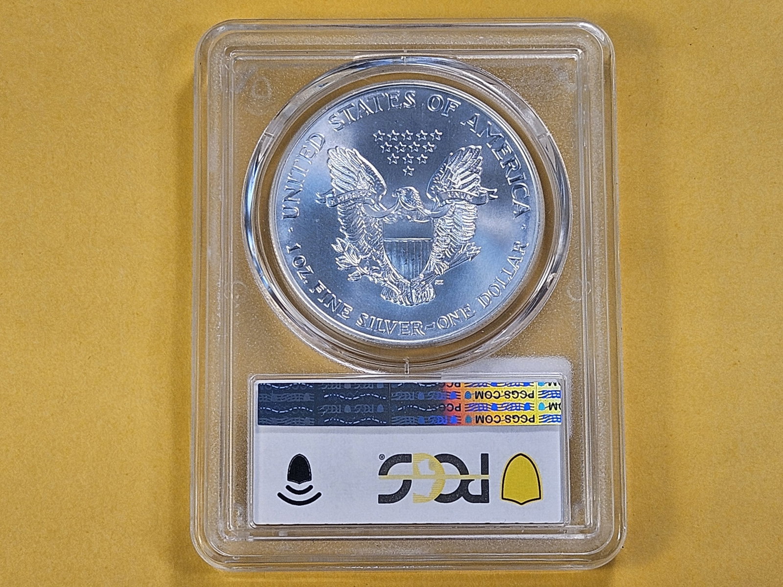 SUPERB GEM! 2000 American Silver Eagle in Mint State 68 - 3