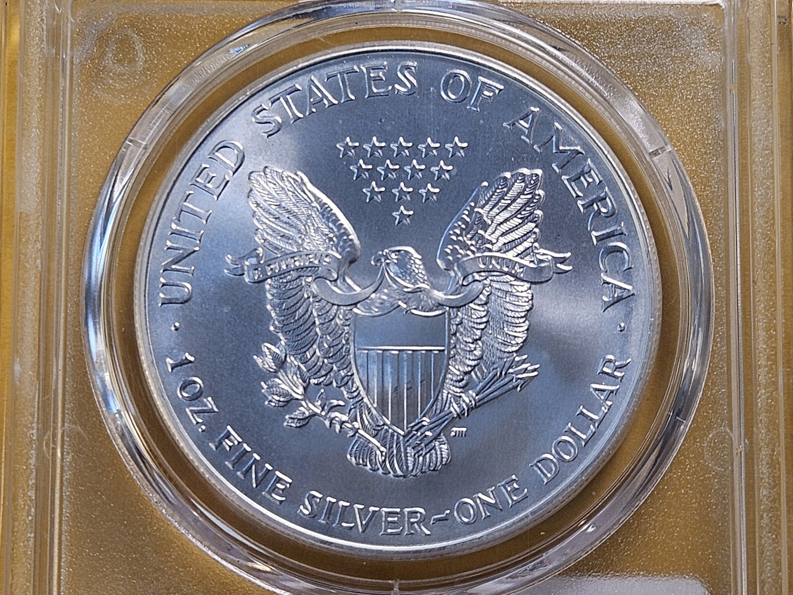 SUPERB GEM! 2000 American Silver Eagle in Mint State 68 - 4