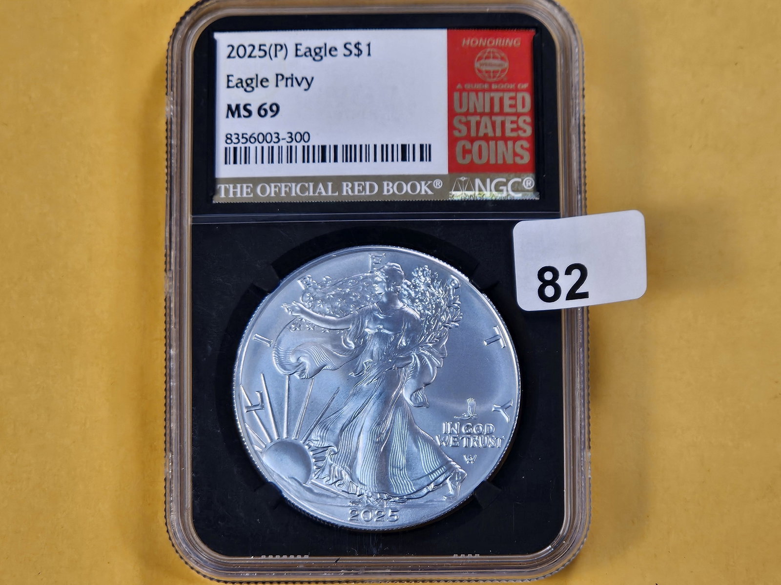 SUPERB GEM! 2025 American Silver Eagle in Mint State 69 - 2