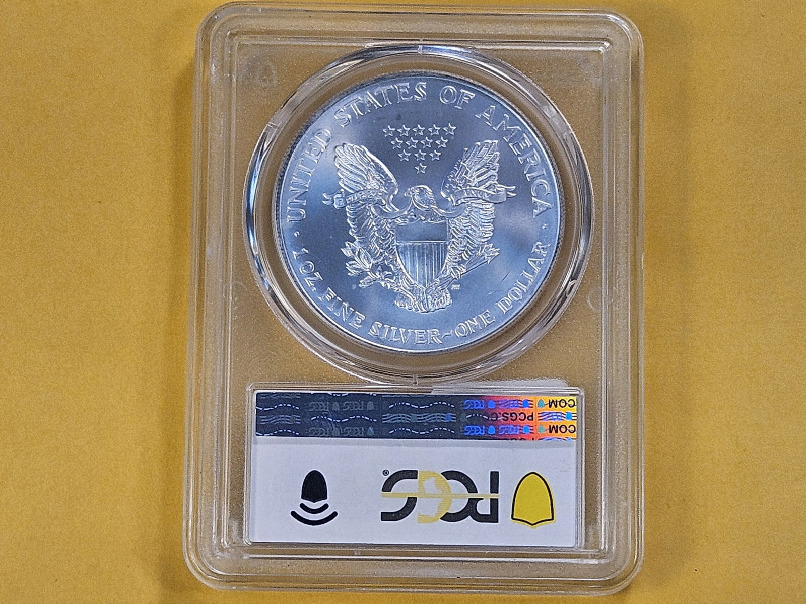 SUPERB GEM! 2000 American Silver Eagle in Mint State 68 - 3