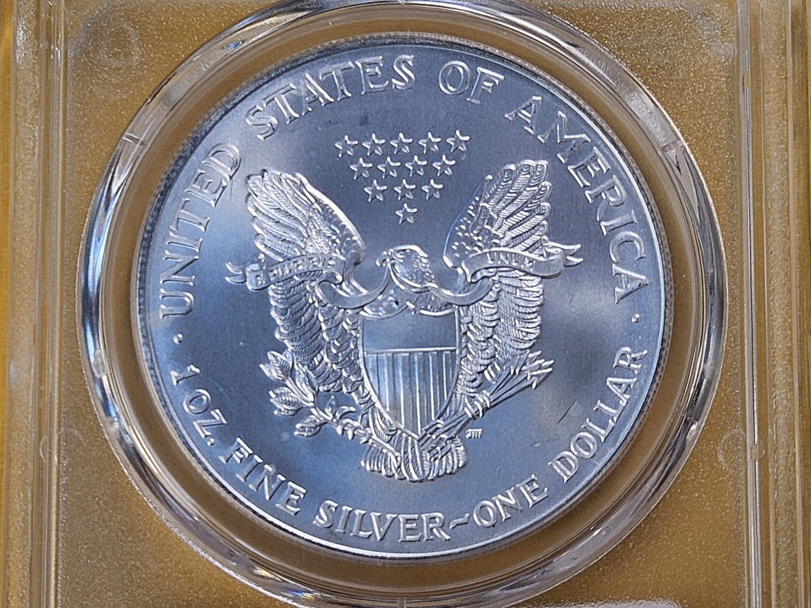 SUPERB GEM! 2000 American Silver Eagle in Mint State 68 - 4