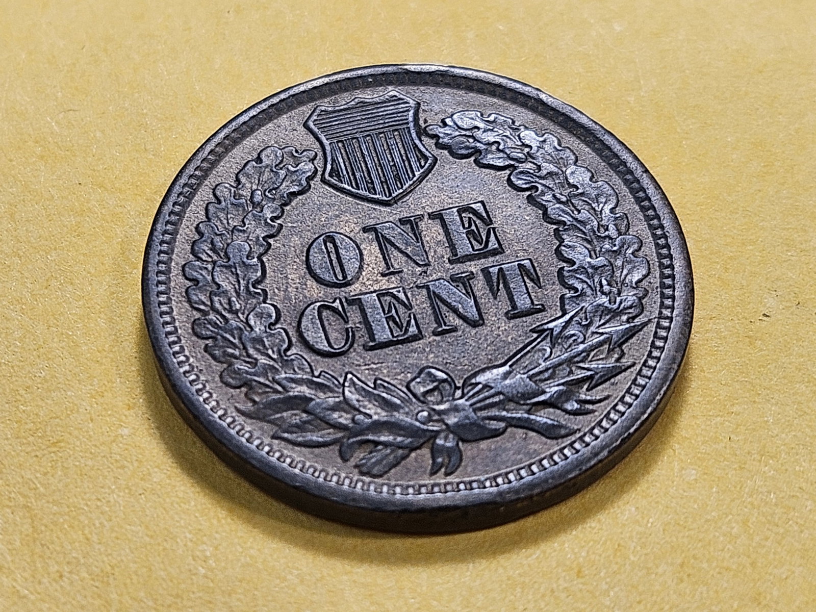 Semi-Key Date 1864-L Indian Head Cent - 5