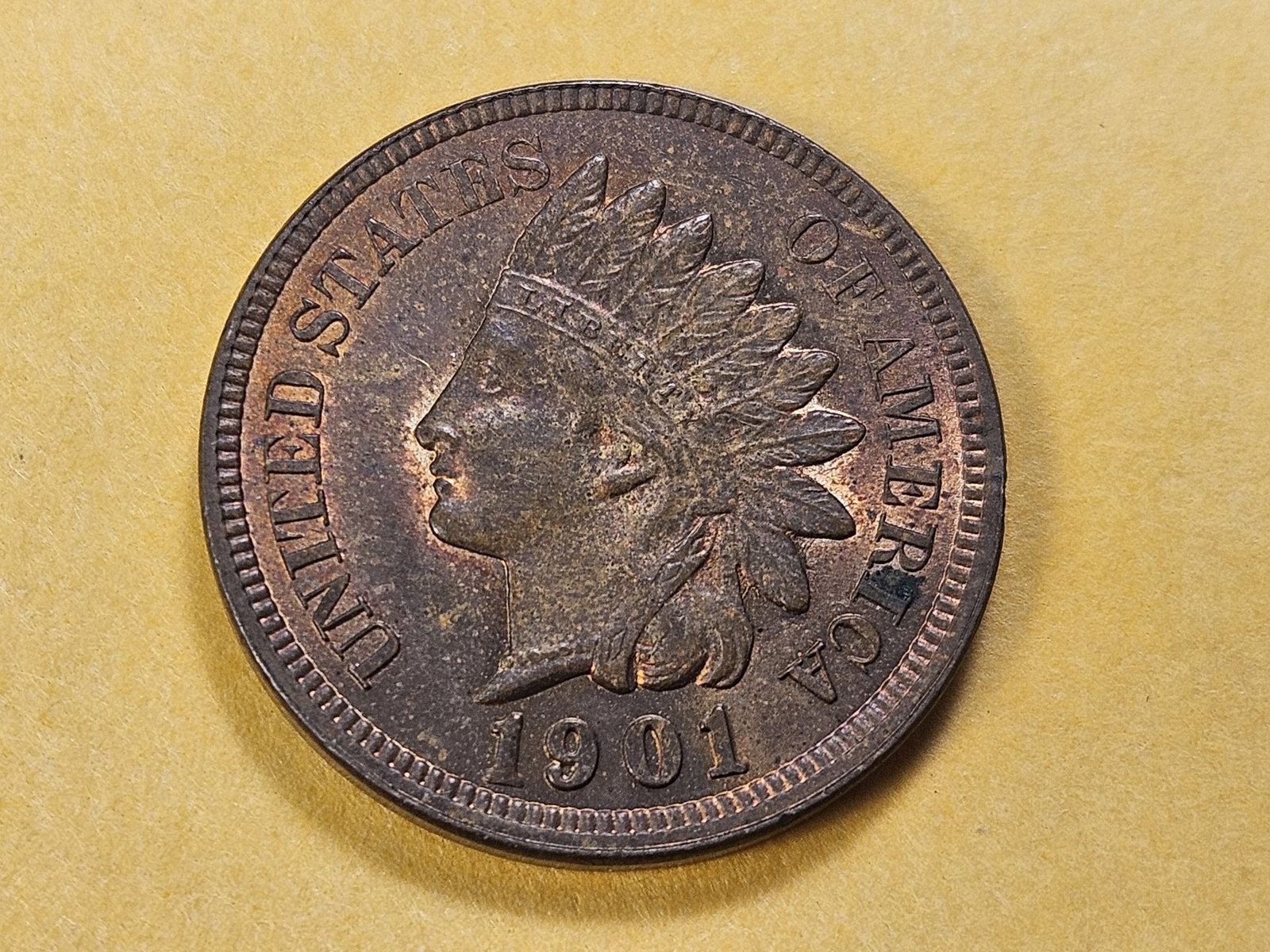 Better Grade 1901 Indian Head Cent (1 of 6)