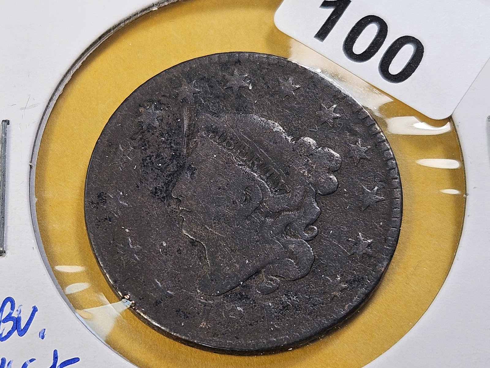Five Mixed US Large Cents - 2