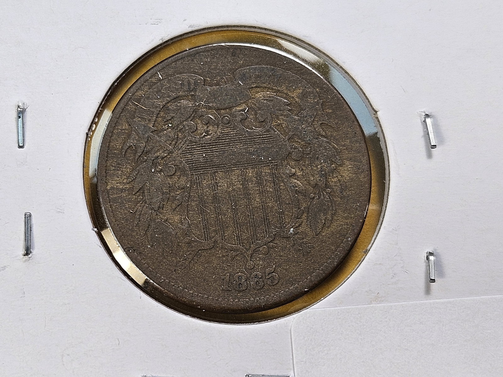 Two Circulated Two Cent Pieces - 2