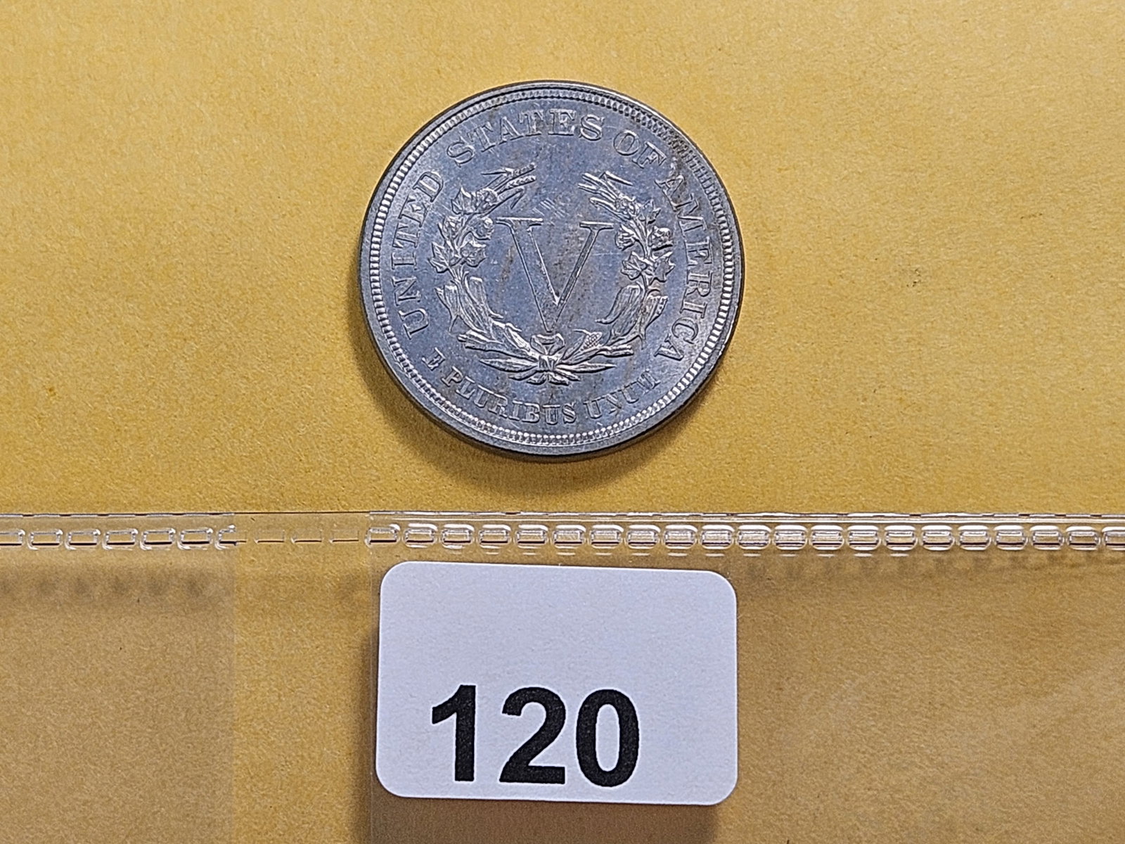 Better Grade 1883 No Cents Liberty V Nickel - 4