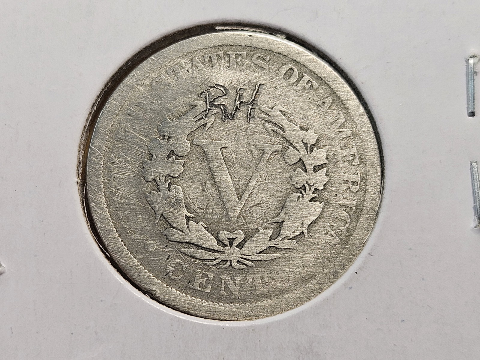 HOBO NICKEL! 1903 Liberty V Nickel - 4