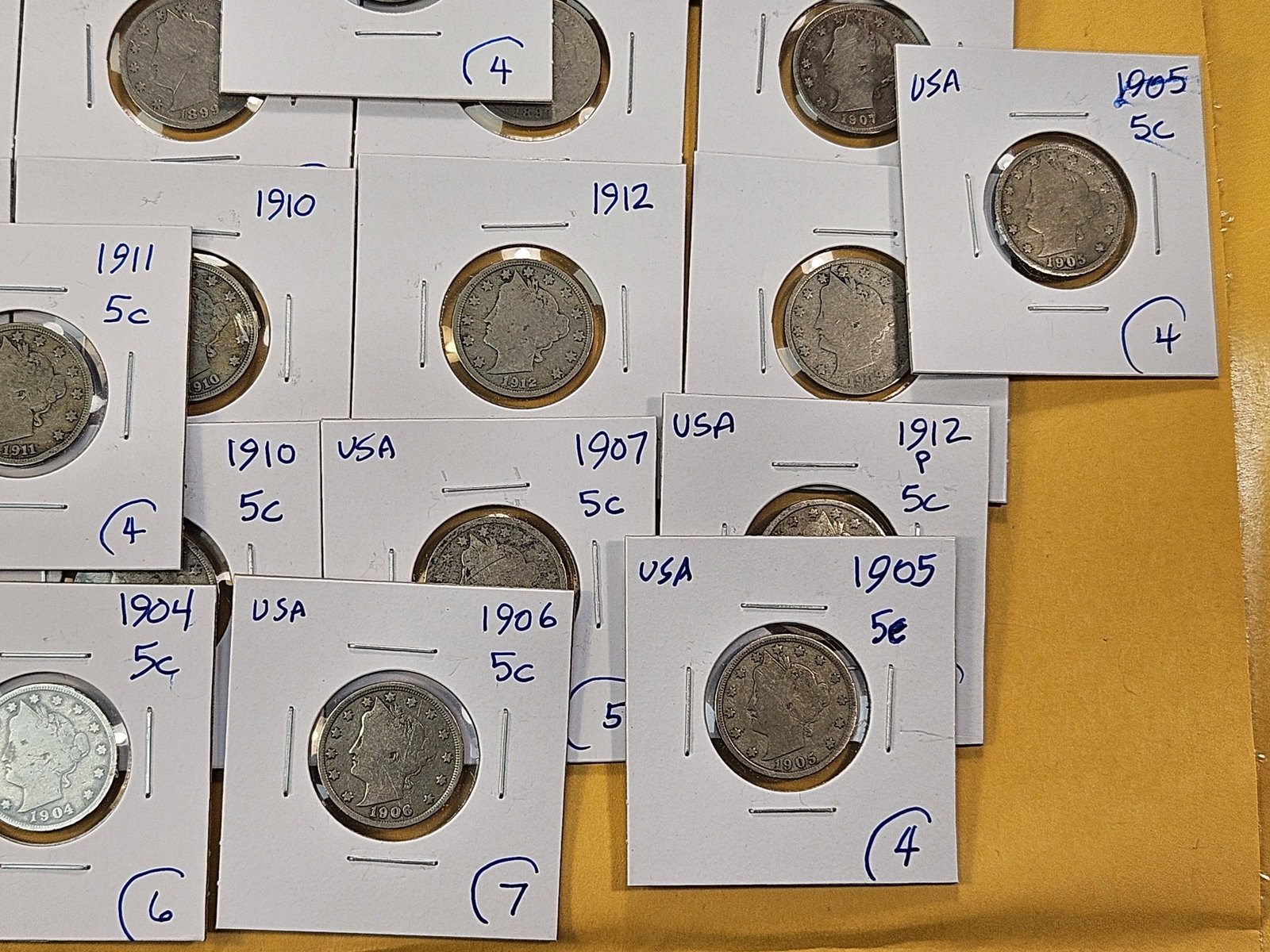 Forty-two Mixed Liberty V Nickels - 5