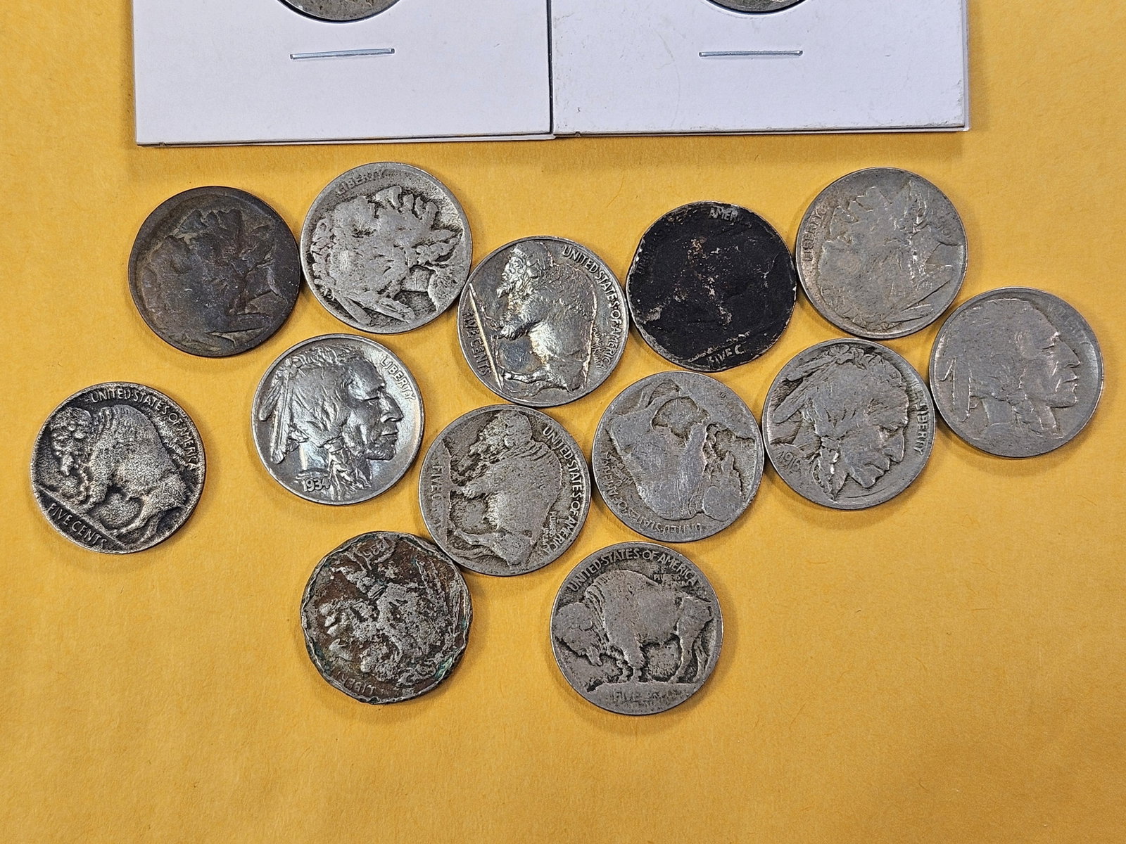 Eighteen Circulated Buffalo Nickels - 3
