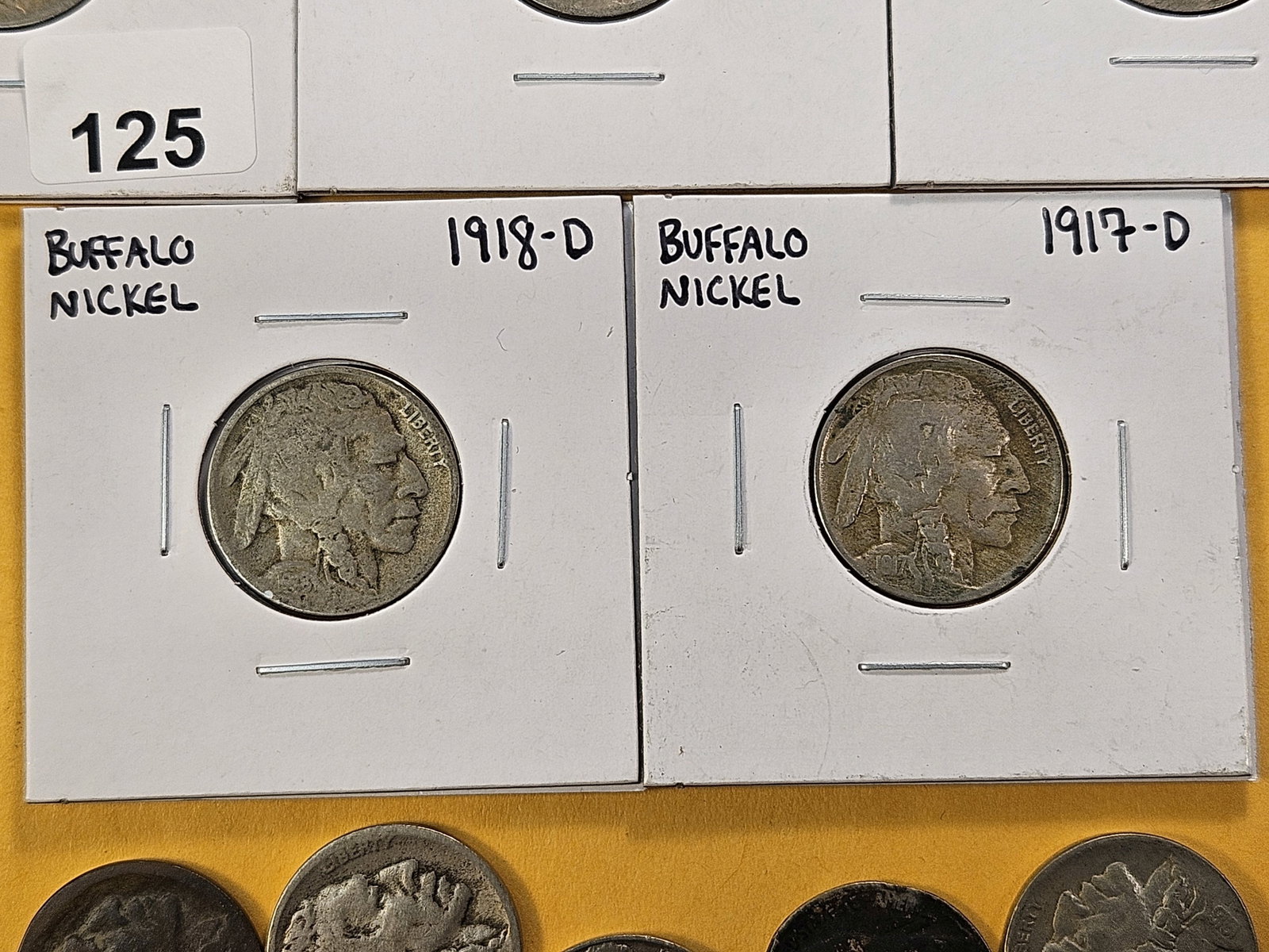 Eighteen Circulated Buffalo Nickels - 6