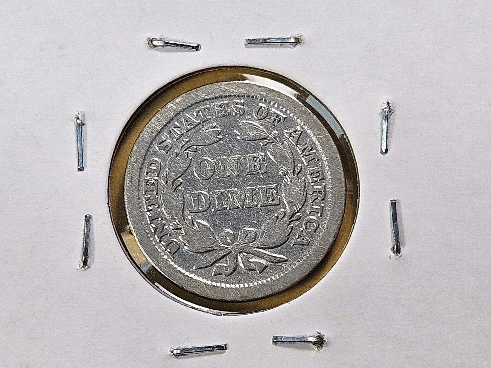 Three Little Better Dates Seated Liberty Silver Dimes and a 1958 Roosevelt Silver Dime - 8