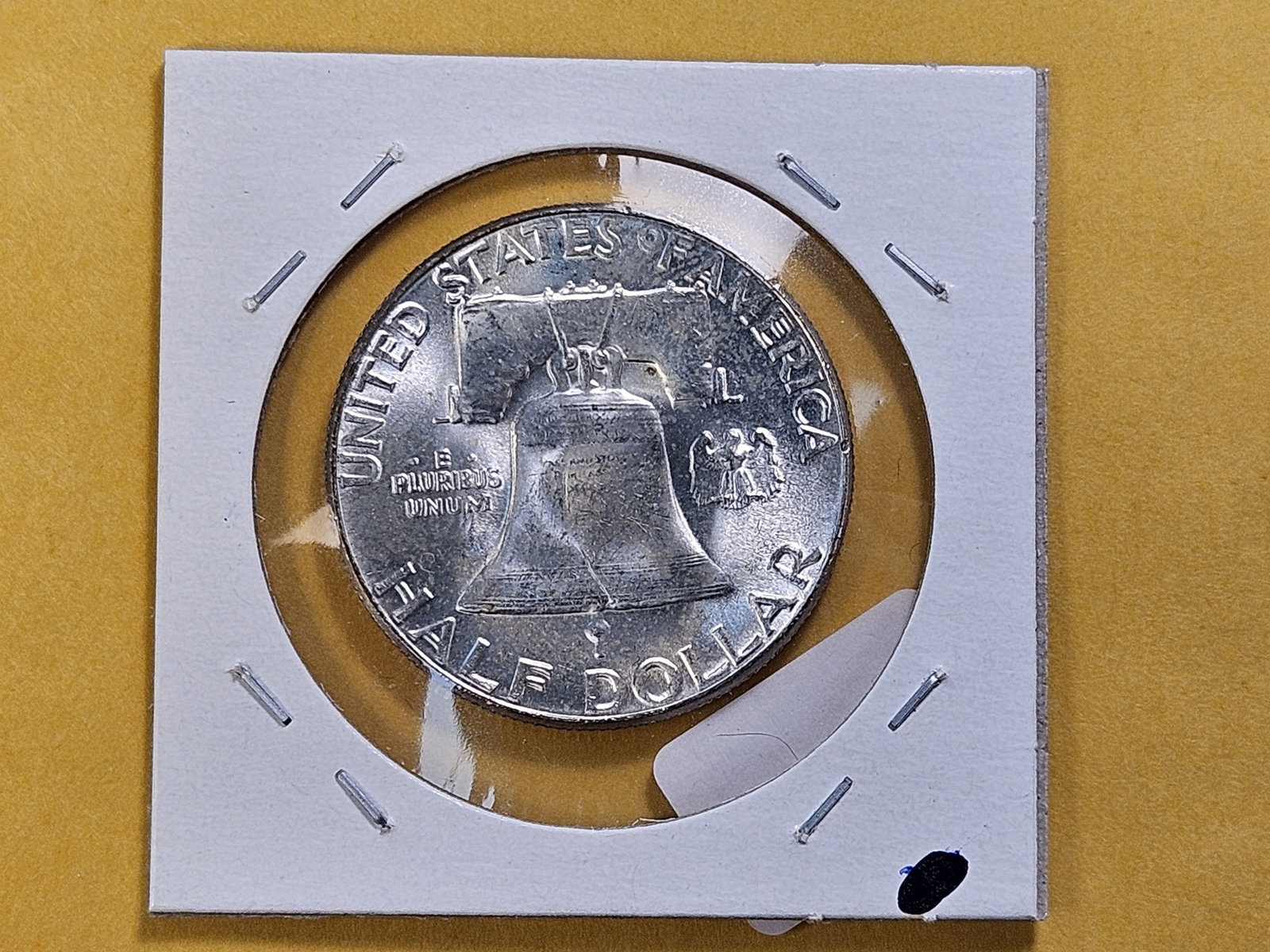 Better Grade 1957 Franklin Silver Half Dollar - 3